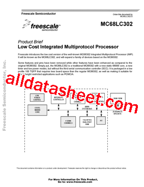MC68302AD型号图片