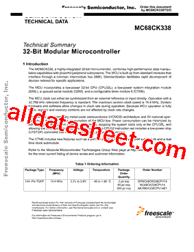 MC68CK338CPV14B1型号图片