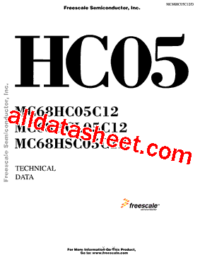 MC68HC05C12CP型号图片