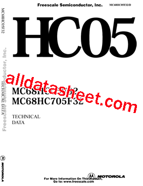 MC68HC05F32CFU型号图片