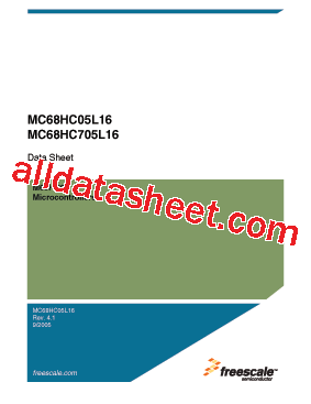 MC68HC05L16CFU型号图片