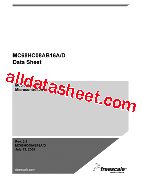 MC68HC08AB16A型号图片