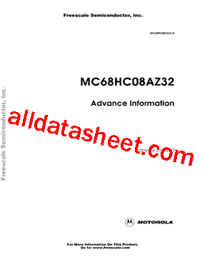 MC68HC08AZ32CFU型号图片