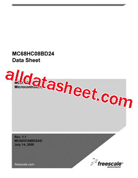 MC68HC08BD24型号图片