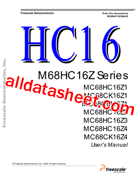 MC68HC16Z2CFC16型号图片