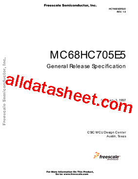 MC68HC705E5DW型号图片