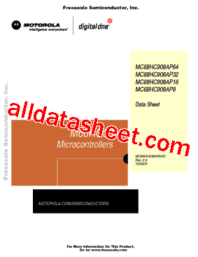 MC68HC908AP8型号图片