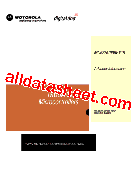 MC68HC908EY16型号图片