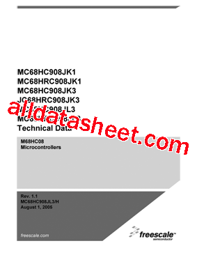 MC68HC908JK3MP型号图片