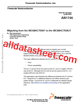 MC68HLC705KJ1CP型号图片