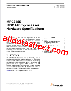 MC7455ARX867LG型号图片