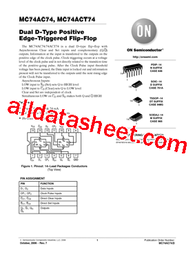 MC74AC74N型号图片