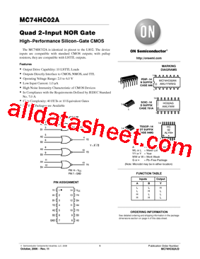 MC74HC02AFELG型号图片
