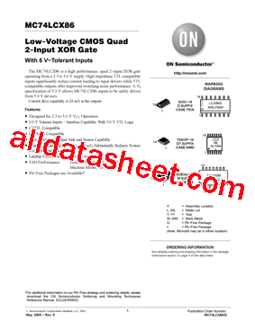 MC74LCX86_05型号图片