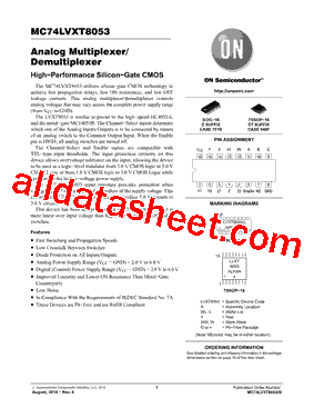 MC74LVXT8053型号图片