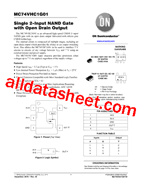 MC74VHC1G01DFT1G型号图片