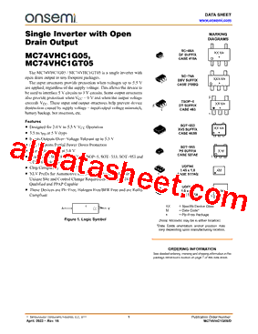 MC74VHC1G05DFT2G-L22038型号图片