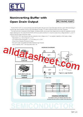 MC74VHC1G07DFT4型号图片