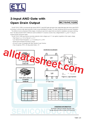 MC74VHC1G09DFT4型号图片
