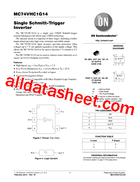 MC74VHC1G14_13型号图片