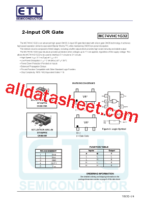 MC74VHC1G32DFT4型号图片