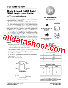MC74VHC1GT00_07型号图片
