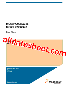 MC908GZ16MFJ型号图片