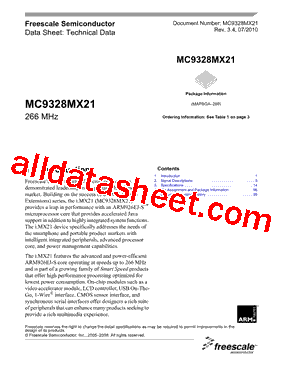 MC9328MX21CJM型号图片