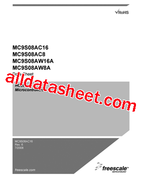 MC9S08AC8M42E型号图片
