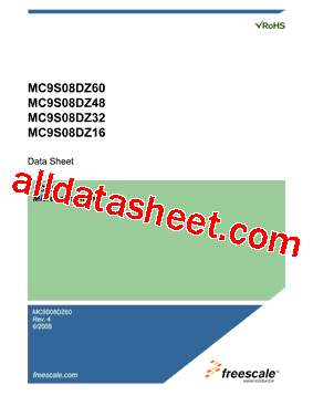 MC9S08DZ60ACLF型号图片