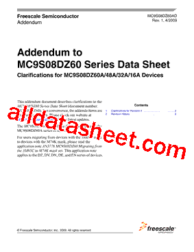 MC9S08DZ60AV型号图片