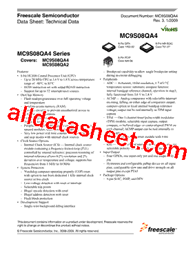 MC9S08QA2CEDNE型号图片