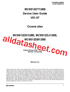 MC9S12DB128BCPV型号图片