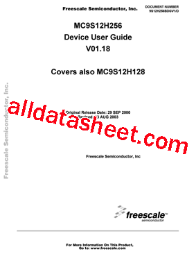 MC9S12H256VFVER型号图片