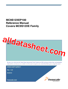 MC9S12XEP100J1VAGR型号图片