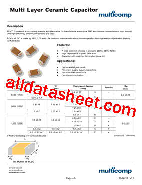 MCCA000305型号图片