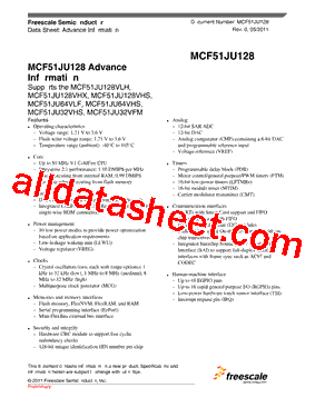 MCF51JU32VFM型号图片