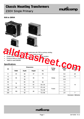 MCF/D2915F型号图片