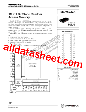 MCM6227AWJ20型号图片