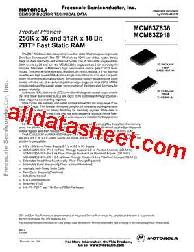 MCM63Z836ZP8.5R型号图片