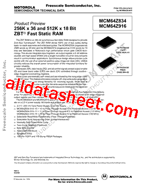 MCM64Z834TQ10型号图片