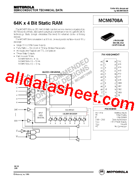 MCM6708AJ10R2型号图片