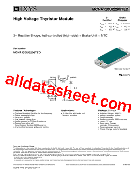 MCNA120UI2200TED型号图片