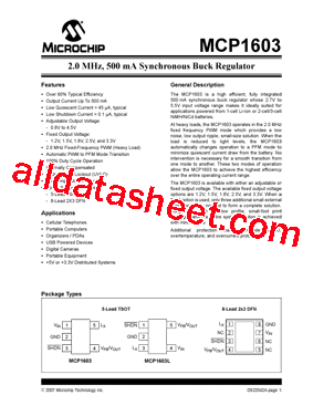 MCP1603LT-ADJI/MC型号图片