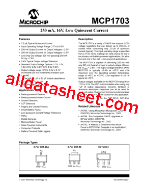 MCP1703-5002E/DB型号图片