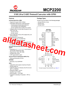 MCP2200_11型号图片