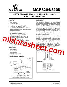 MCP3208T-CI/SL型号图片