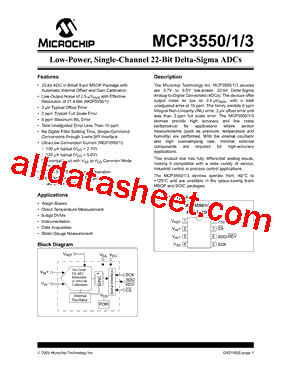 MCP3551T型号图片