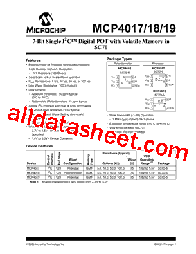 MCP4017T-103E/LT-CUTTAPE型号图片