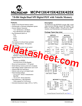 MCP4131-104I/MS型号图片